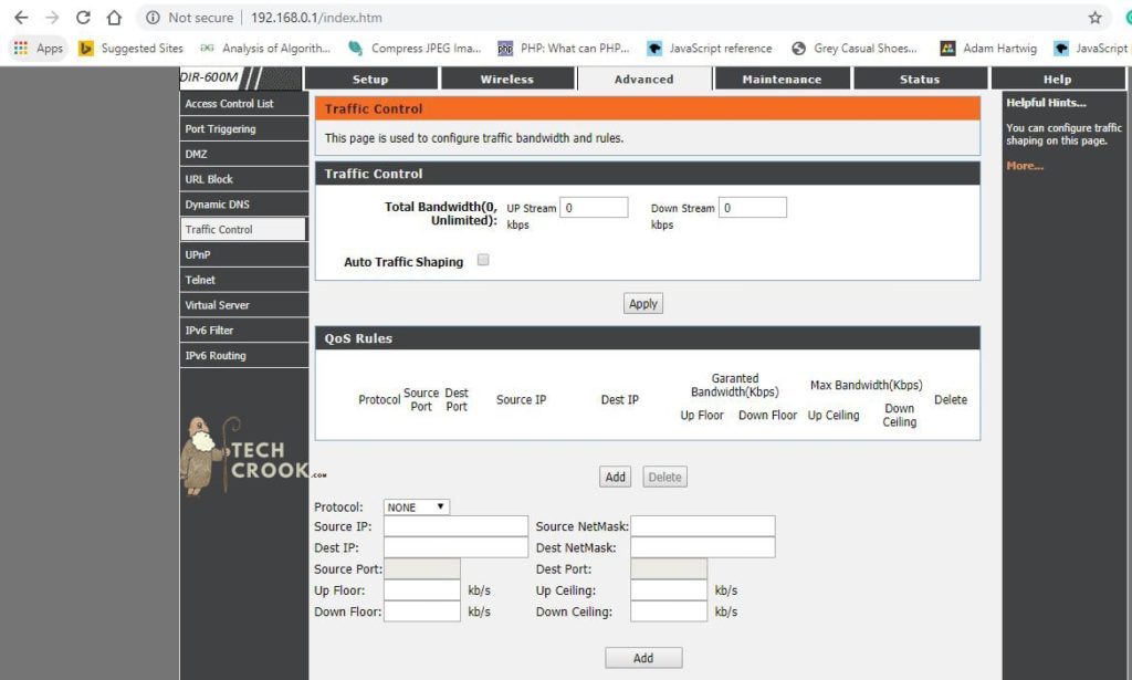 how to limit internet speed on other computers connected with router