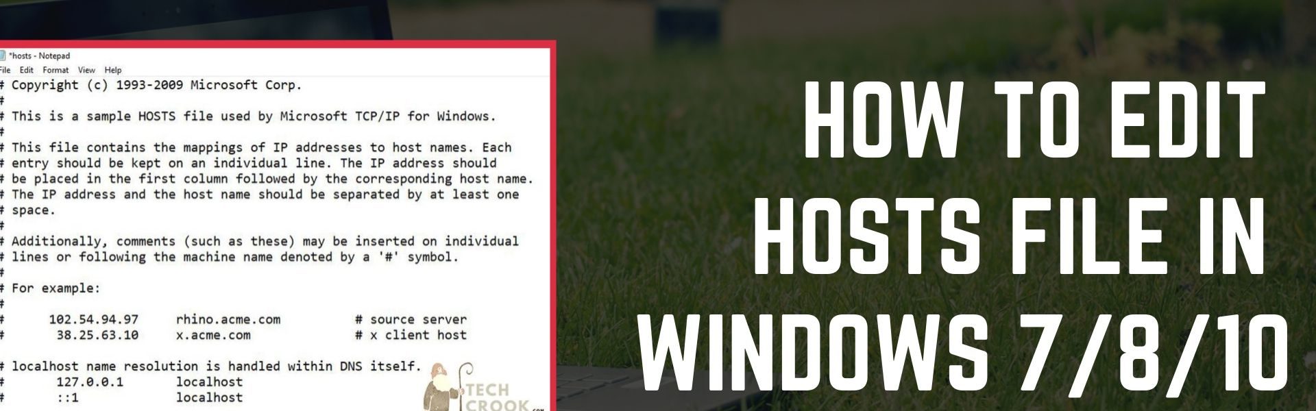windows 10 hosts file