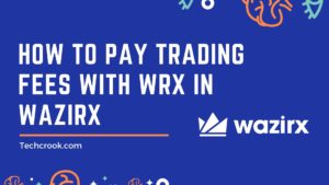 How to change settings to pay trading fees with wrx coin