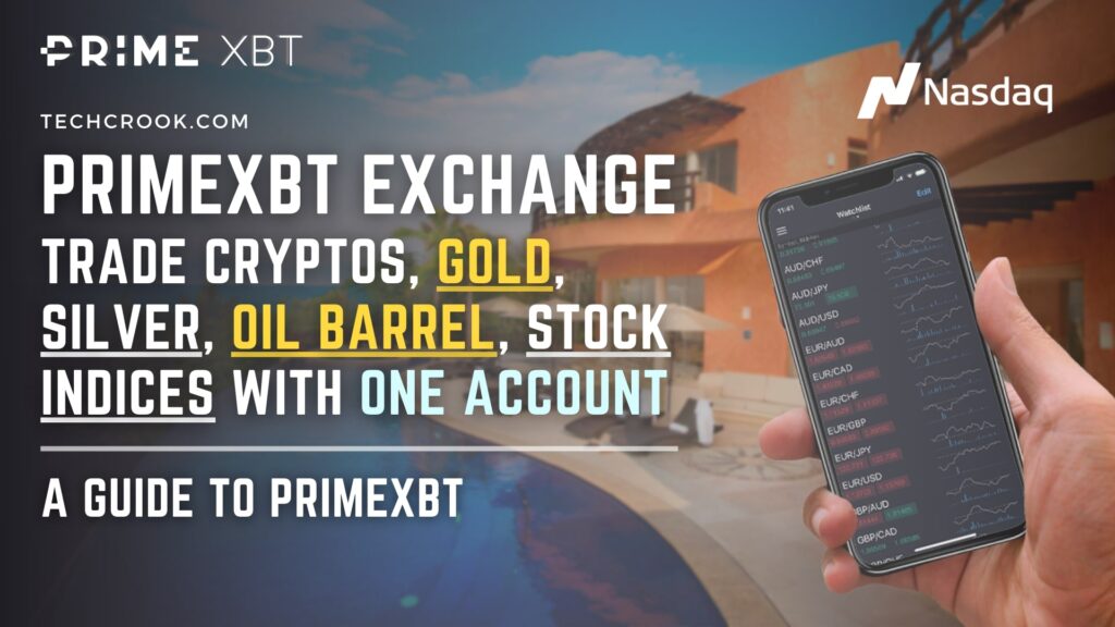 A brief guide to PrimeXBT to trade stocks, gold, silver with bitcoin