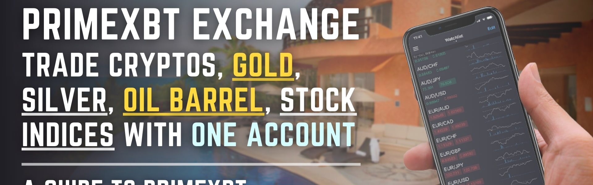 A brief guide to PrimeXBT to trade stocks, gold, silver with bitcoin