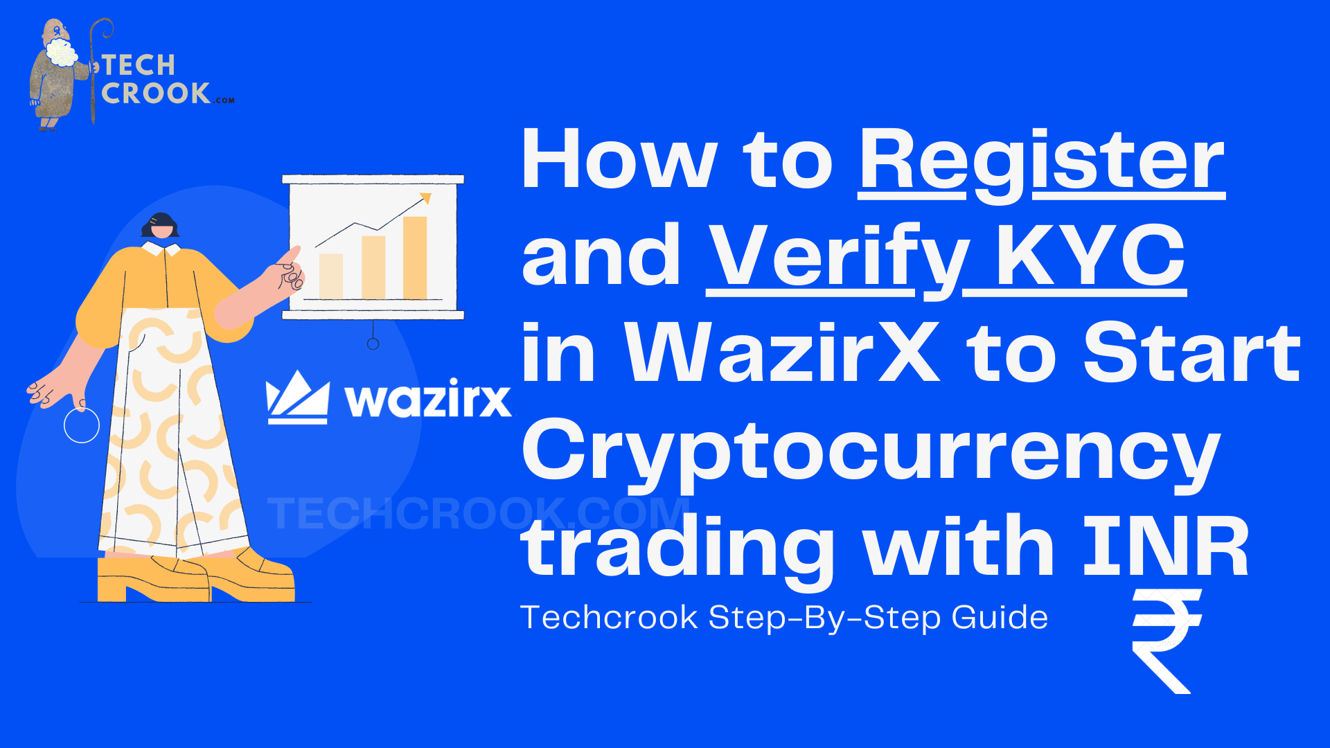 How to Register and Fill KYC in WazirX to buy bitcoin in india