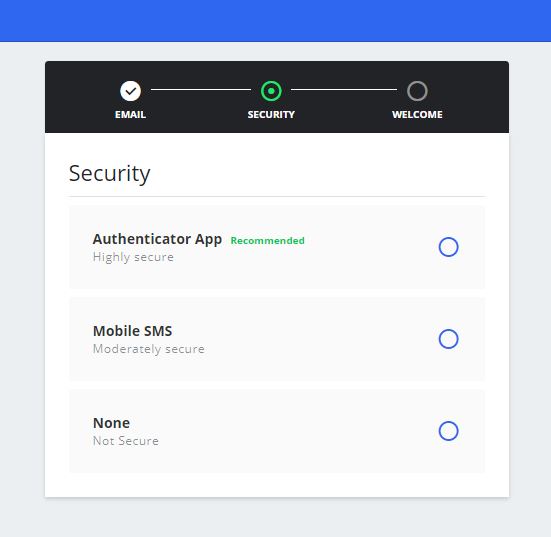 How to add Security in WazirX