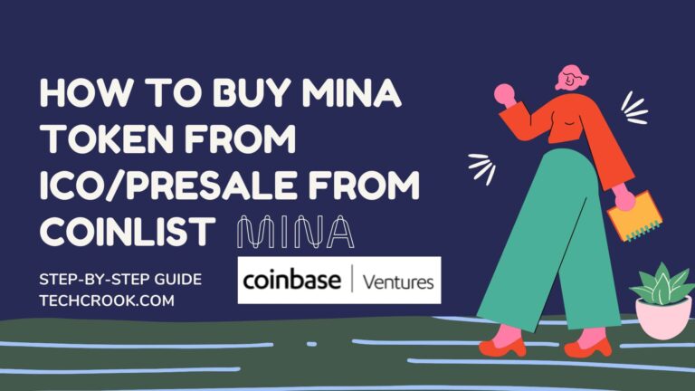how and where to buy MINA tokens from presale on Coinlist tutorial