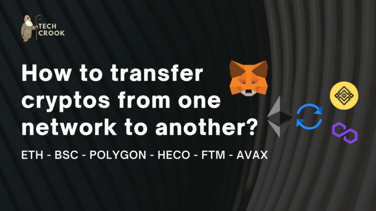 How to transfer cryptos from one network to another blockchain bridge