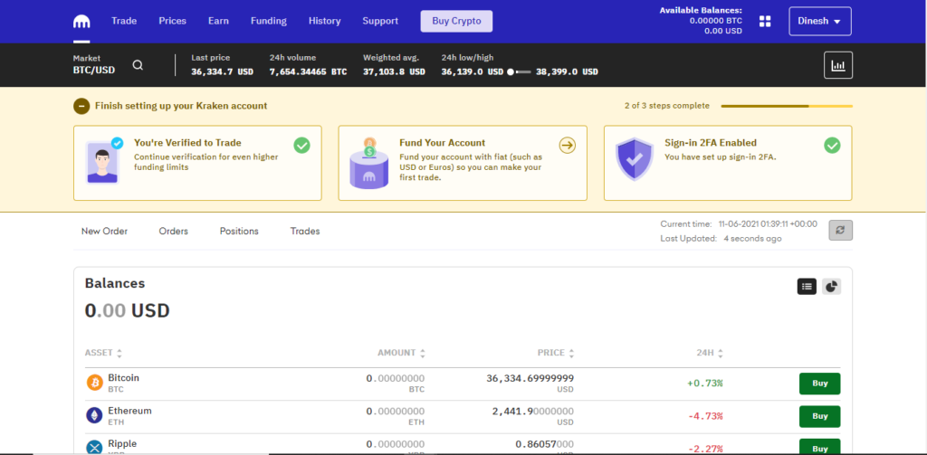 How to participate in Karura parachain Kraken KYC verification