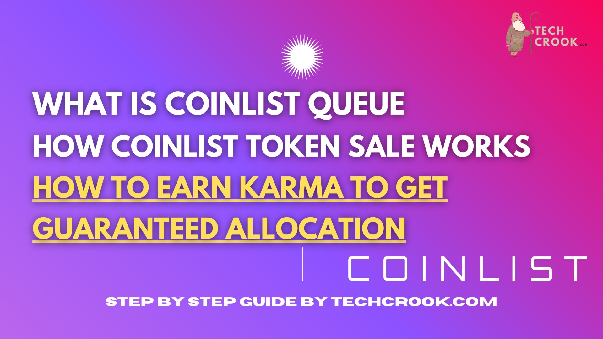Coinlist queue, how coinlist sale works how to earn karma points