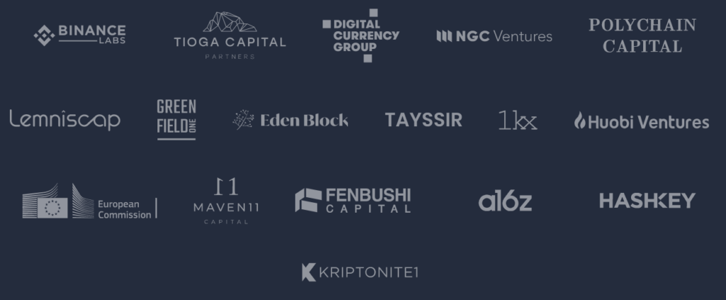 NYM token investors and backers