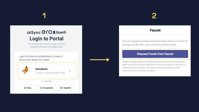 zksync era goerli faucet tutorial