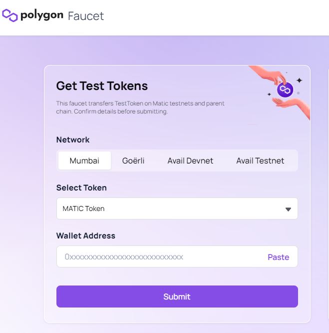 Polygon zetachain faucet