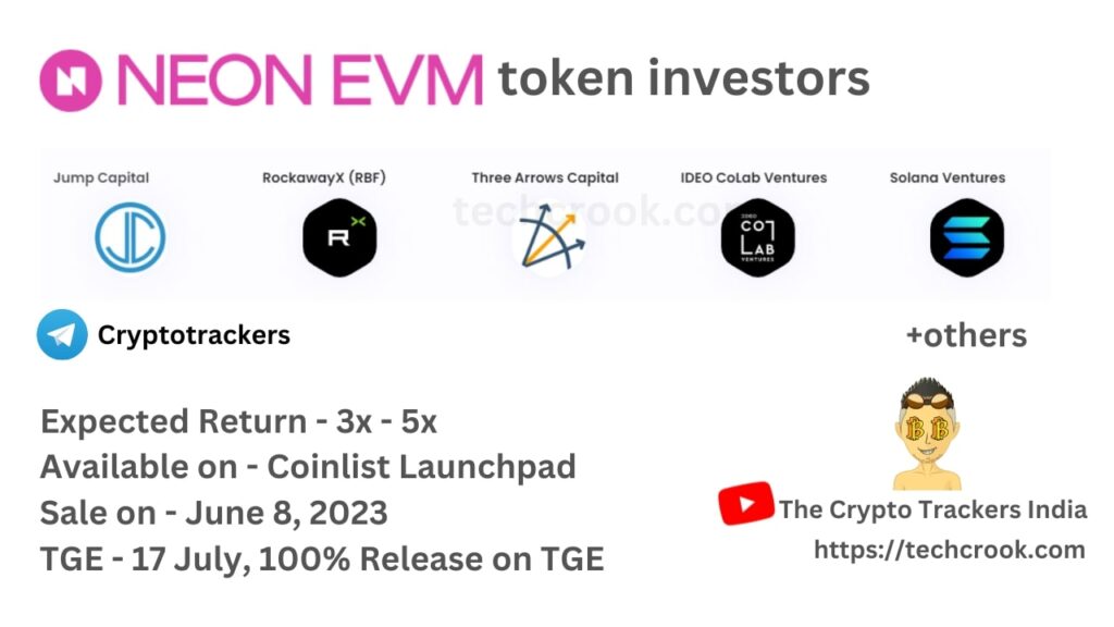 where to buy Neon EVM ICO review