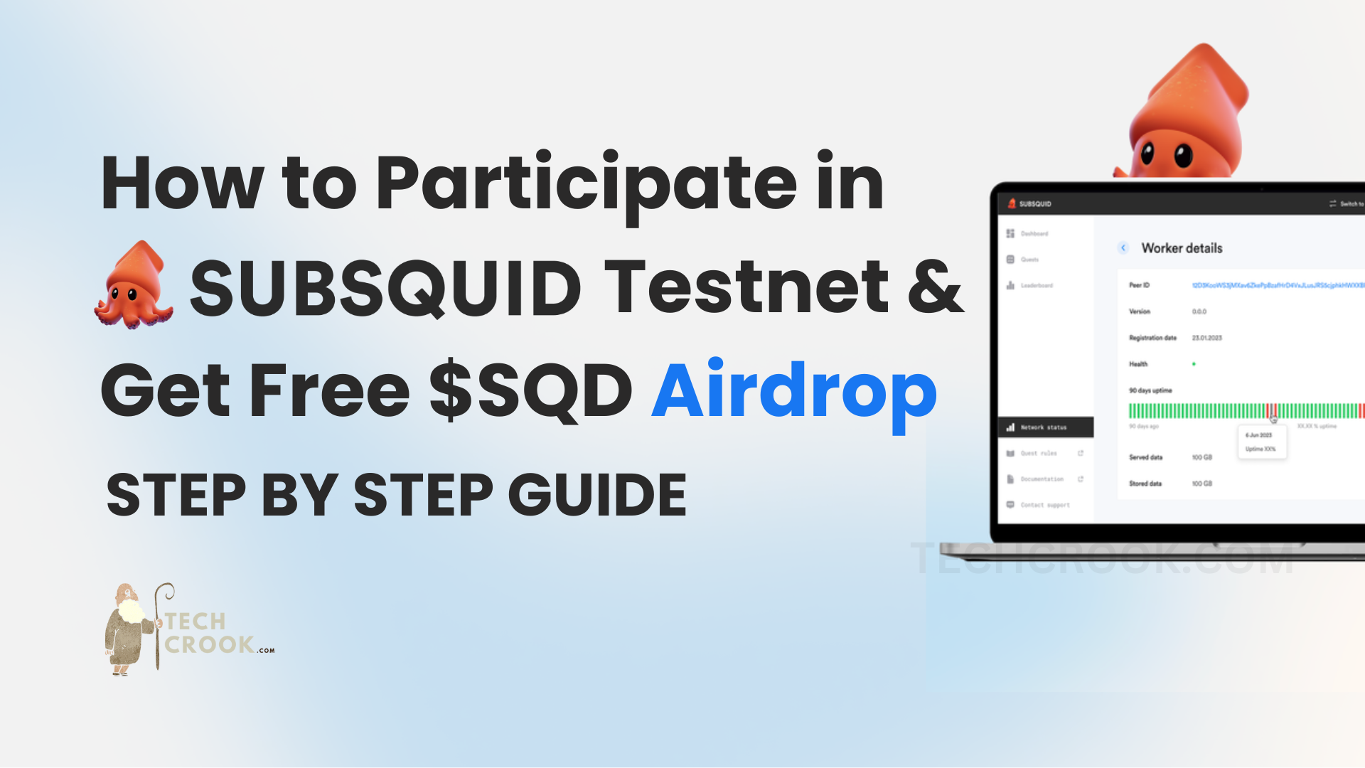 How to join subsquid testnet airdrop