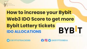 Bybit Web3 IDO score and lottery