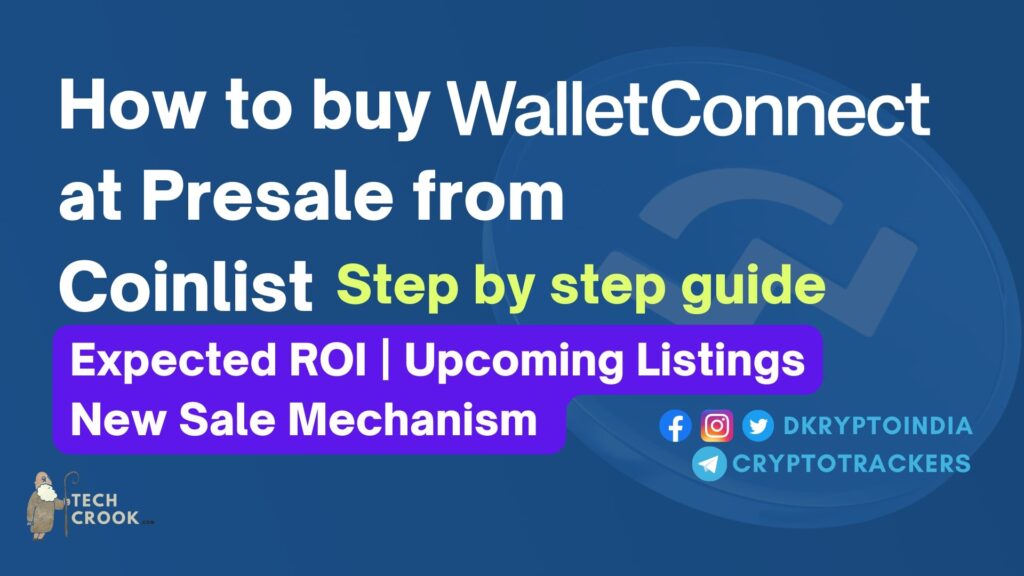 How and Where to buy WalletConnect from Coinlist