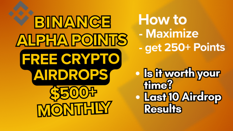 Binance alpha points airdrop details
