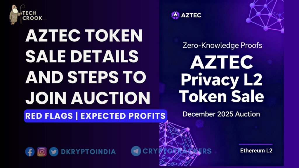 AZTEC Token sale review and auction details