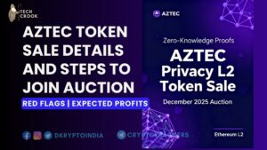 AZTEC Token sale review and auction details